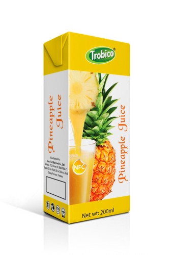 pineapple 200ml in aseptic pak